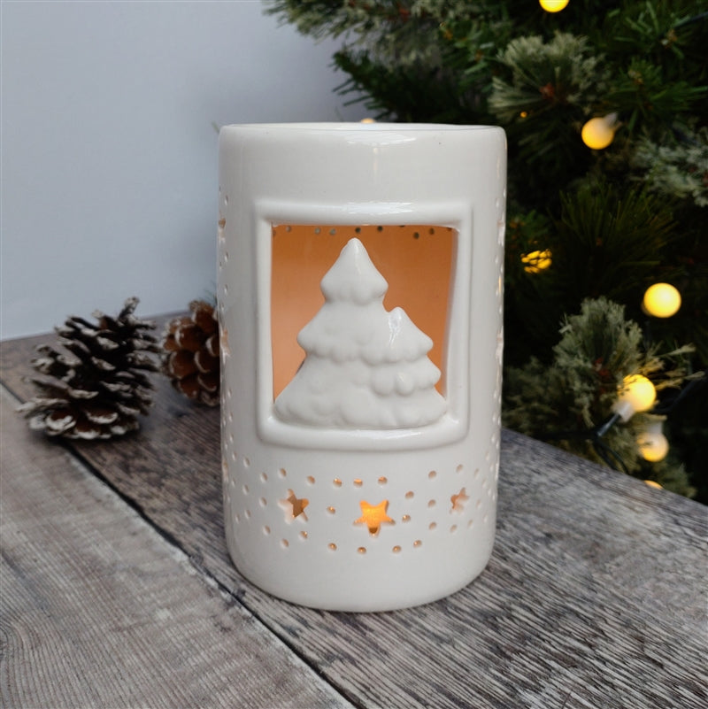 Christmas Scene Tealight Burner