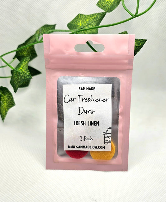 Fresh Linen Car Freshener Refill Discs
