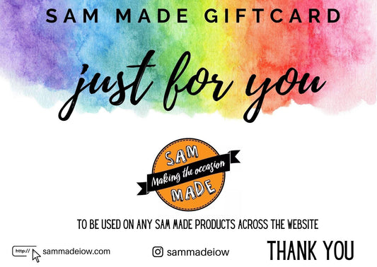 Sam Made Gift Card - Sam Made IOW